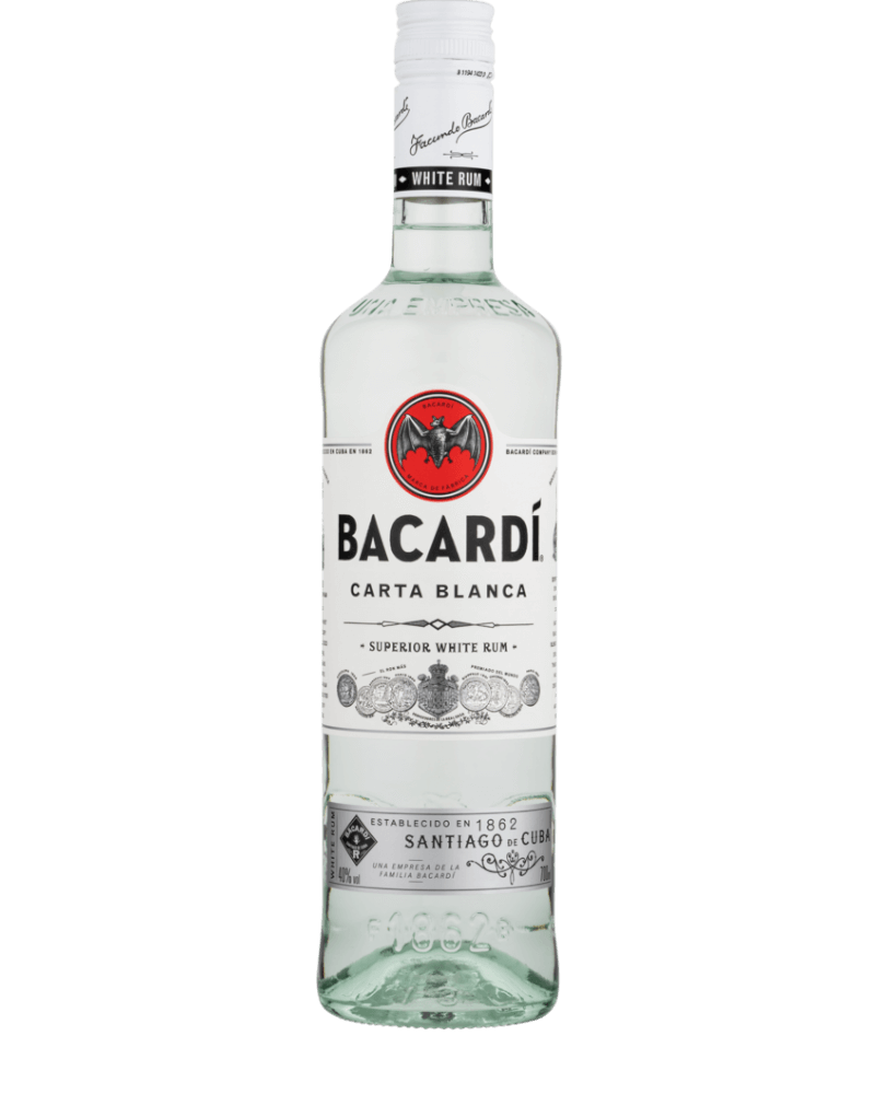 BACARDI CARTA BLANCA RHUM 37.5% 70CL